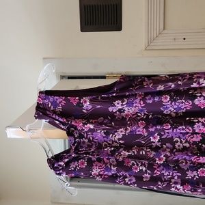 Calvin Klein mid length dress with nectie